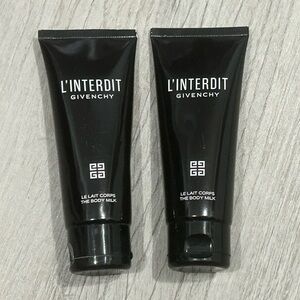2 tubes L’Interdit Givenchy Body Milk